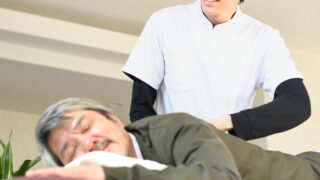 訪問マッサージと宅配弁当